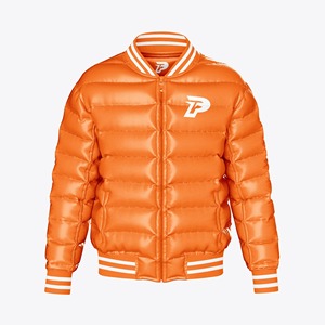 Nouvelle doudoune Logo personnalisé Doudoune d'hiver Manteau matelassé chaud avec fermeture éclair Col montant Coupe-vent Vêtement d'extérieur pour hommes - Product Image 2