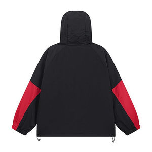 Veste coupe-vent sur mesure en gros pour fabricant, veste de survêtement légère, coupe-vent pour homme, nylon imperméable, fermeture éclair, sweat à capuche - Product Image 3