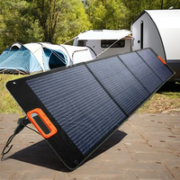 Alimentation de secours extérieure acceptable OEM 100W 200W 300W 400W Panneau solaire pliable Module PV portable