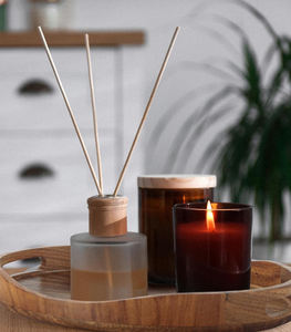 Plateau en bois d'acacia naturel écologique avec poignées pour servir et afficher - Product Image 2