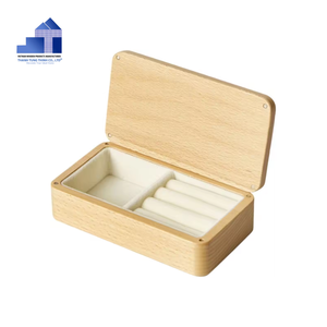 Artículos calientes Cajas de paquete pequeñas ecológicas con logotipo Organizador de joyero de madera personalizado para mayoristas de Vietnam - Product Image 1