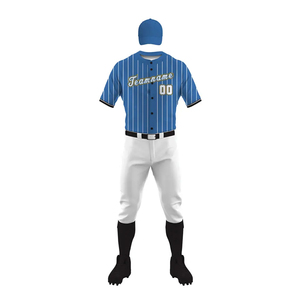 Uniforme de Béisbol Profesional, Conjunto Deportivo de Práctica, Tejido de Malla Transpirable, Talla Grande, 100% Poliéster - Product Image 2