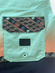 Shorts de plage à marque privée, extensibles dans 4 directions, séchage rapide, imperméables, écologiques, respirants, taille mi-haute, très élastiques - Product Image 4