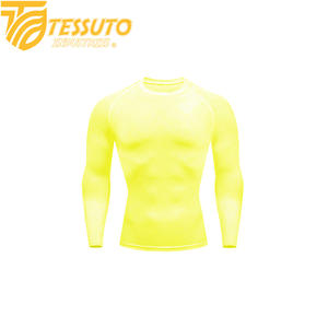 Camiseta de Manga Larga para Hombre, Protección UV, Transpirable, de Poliéster y Elastano, con Estampado Digital Personalizado, Ecológica, que Absorbe la Humedad - Product Image 2