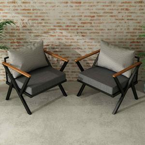 Set divano singolo giardino bouganvillea 1 + 1 CPT5523-70 - Product Image 2
