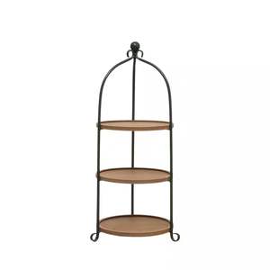 ขาตั้งเค้กไม้ ดีไซน์ทันสมัย ทนความร้อน คุณภาพสูง สำหรับงานแต่งงาน งานเลี้ยง งานอีเว้นท์ จัดแสดงขนมหวาน ของตกแต่งงาน - Product Image 1