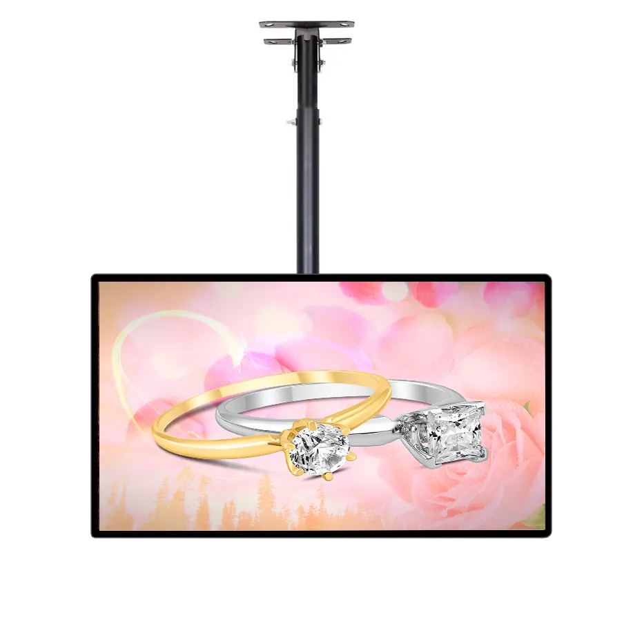 32 43 49 55 65 inch Wall Mounted Indoor LCD Touch Screen Interactive Display FHD Monitor Advertising Digital Signage