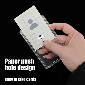 YY 3x4 35PT Top Loader Clear Slim <b>Card</b> <b>Holder</b> for Trading <b>Card</b> TCG Sports <b>Cards</b> Custom Logo Wholesale - Product Image 6