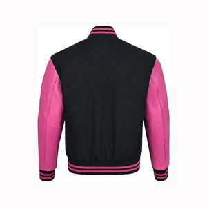 High Quality OEM <b>Men's</b> Canvas Varsity <b>Jacket</b> Hooded Fleece Lining Quick Dry Breathable Custom Baseball Letterman Plus <b>Men</b> Sizes - Product Image 2