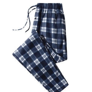 Latest Fashion Style Casual Men's Straight Regular Fit Mid Waist Polyester/Cotton Breathable Lightweight <b>Drawstring</b> Closure - Product Image 2