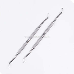 Removedor de Uñas Profesional de Acero Inoxidable, Limpiador de Uñas Encarnadas de Doble Cara, Herramienta de Pedicura y Manicura, Logotipo Personalizado, Venta al Por Mayor - Product Image 3