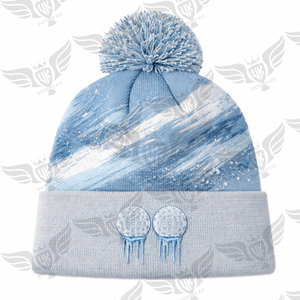 Wholesale Custom Y2K Beanies Designer <b>Knitted</b> Winter Wool Hats with Embroidered Logo Acrylic Bobble Hats - Product Image 2