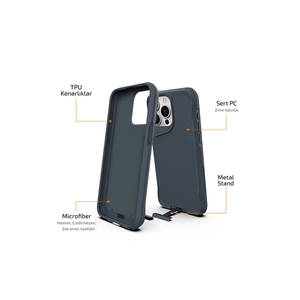 Premium Matte Shockproof Silicone <b>Stand</b> Case for iPhone 15 Pro Max 14 Plus 13 Pro Max Plus Mobile Phone Cases - Product Image 6