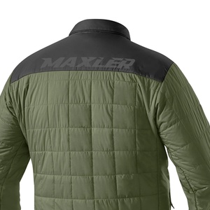 Vente en gros de doudoune à capuche personnalisée de style de rue pour hommes hiver matelassée chaude et imperméable avec logo sur le devant - Product Image 4