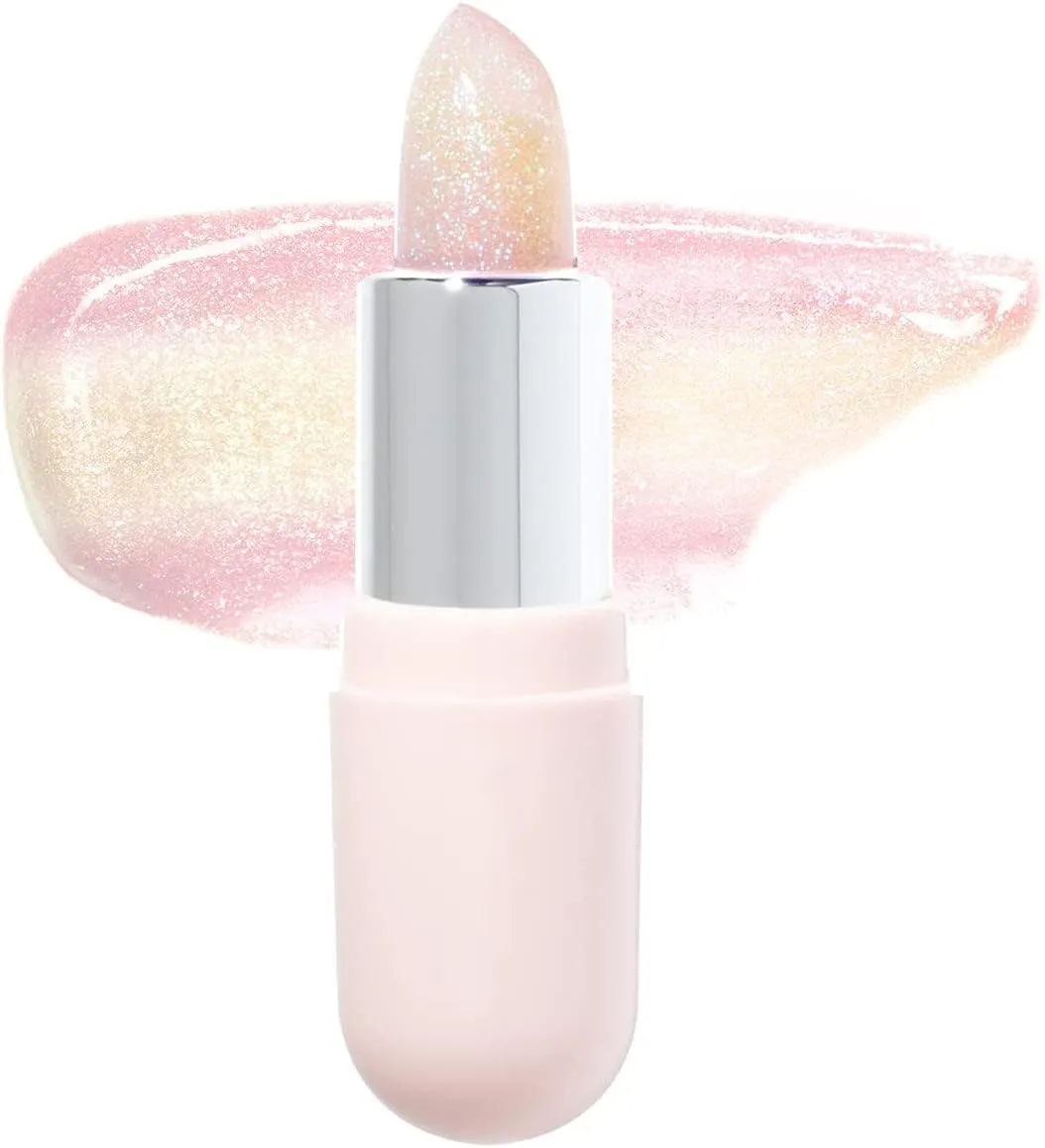 Manufacturing Color Changing OEM Personalized Girl Shimmer Lipstick Makeup Vegan Lip Balm
