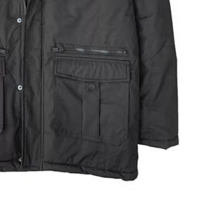 Parka épaisse imperméable en coton pour homme, veste chaude, logo et design personnalisés, vêtements d'hiver pour homme, parkas pour homme - Product Image 4