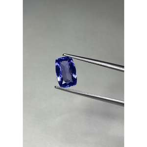 Piedra Suelta de Tanzanita Natural de Primera Calidad, Corte Facetado con Corte Cojín para Anillos y Colgantes, de Proveedor Indio - Product Image 2