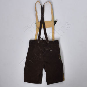 Short bavarois en jean de haute qualité au design personnalisé avec bretelles Tenue Oktoberfest confortable et respirante - Product Image 2