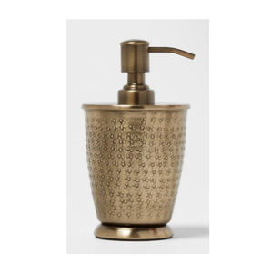 Dispensador de jabón metálico disponible al mejor precio de venta, mayorista y fabricante de dispensador de jabón metálico, encimera de color dorado - Product Image 6