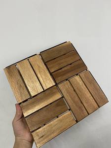 วัสดุซับพื้นไม้อะคาเซียกระเบื้องปูพื้นดีไซน์ทันสมัยจากเวียดนาม - Product Image 3