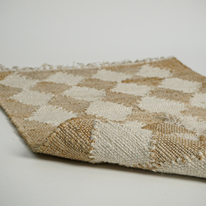 Handmade & Machine-Made Reversible Jute Area <b>Rug</b> Stylish Eco-Friendly Home Decor Accent for a Natural Living <b>Space</b> - Product Image 2