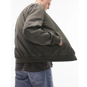 Veste de conception personnalisée pour hommes Offre Spéciale veste d'hiver de haute qualité blouson aviateur patchwork personnalisé pour hommes vente en ligne - Product Image 2