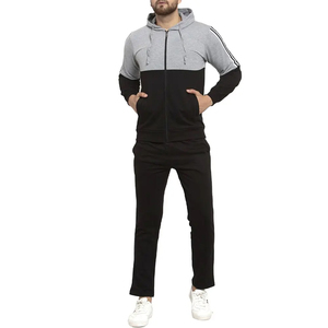 Personnalisez votre propre survêtement en molleton de coton 450 GSM pour hommes en polaire technique en vente directe d'usine - Product Image 6