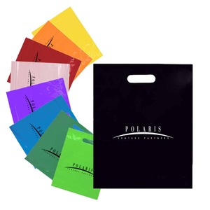 Bolsas de compras reutilizables impermeables con asas troqueladas de PE, procedentes de Vietnam - Product Image 3
