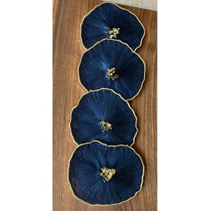 ชุดจานรองแก้วเรซิ่นพรีเมียม งานแฮนด์เมด ดีไซน์ศิลปะรูปนางฟ้า จากอินเดีย - Product Image 3