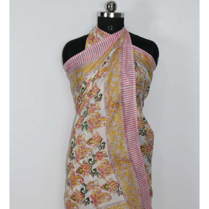 ผ้าโสร่งผ้าโสร่งพิมพ์ลายทะเลผ้าโสร่งพิมพ์ลายผลิตจากอินเดีย - Product Image 1