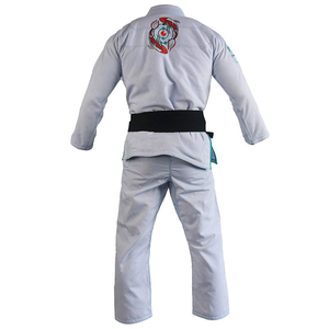 2025 nuevo fabricante OEM al por mayor traje BJJ | Uniformes BJJ bordados de Karate para artes marciales - Product Image 6