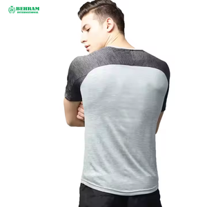 T-shirt personnalisé pour homme en coton 100% écologique, respirant, col rond, coupe classique, imprimé, grande taille - Product Image 6