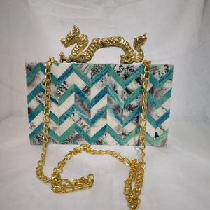 Pochette en résine artisanale avec motif marbré, pochette en résine tendance par un grossiste et fabricant d'artisanat - Product Image 1