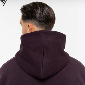 Sudadera con Capucha para Hombre 100% Algodón de Alta Calidad, Logotipo Personalizado, Estilo Holgado con Hombros Caídos, Diseño Liso para Otoño - Product Image 5