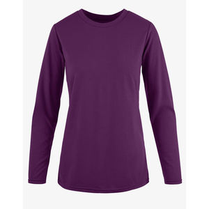 T-shirt à manches longues pour femme médecin hôpital sous gommage | T-shirt à manches longues de haute qualité pour clinique médicale sous gommage - Product Image 5