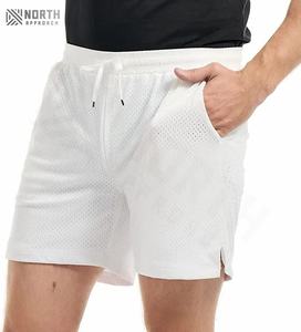 Shorts de sport pour homme sur mesure 2025, grande taille, mélange polyester/coton, style streetwear décontracté, motif 3D, jogging, plage, séchage rapide - Product Image 4