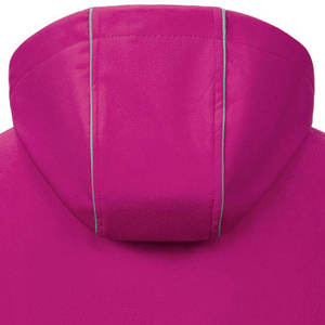 Chaqueta de exterior de concha suave con capucha para mujer Premium impermeable a prueba de viento transpirable cálido Casual Adventure Wear para invierno de punto - Product Image 5