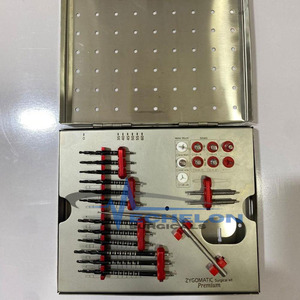 Kit Quirúrgico de Implantes Dentales de 26 Piezas, Kit de Cirugía de Acero Inoxidable con Brocas Manuales, Instrumentos Quirúrgicos de Odontología - Product Image 3
