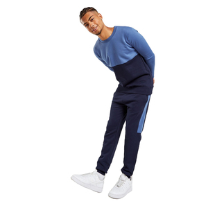 Survêtement d'hiver pour homme en coton 100% de haute qualité, coupe régulière, sweat-shirts et pantalons de survêtement, couleur unie, design 2 en 1, polaire, logo personnalisé - Product Image 3