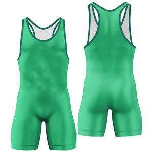Uniformes de lucha juvenil Compresión Sublimada Práctica Camiseta de lucha libre para hombres - Product Image 1