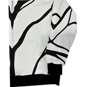 400 Gsm 100% coton éponge avec impression personnalisée et broderie personnalisée OEM Service Printing Front Logo Position - Product Image 3