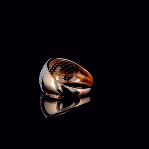 <b>Silver</b> Moissanite Diamond Fully Iced Out <b>Ring</b> For <b>Men</b> 925 <b>Sterling</b> <b>Silver</b> <b>Ring</b> Hip Hop <b>Ring</b> Custom Jewellery For Unisex <b>Ring</b> - Product Image 6