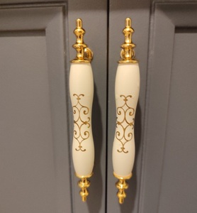 Poignées de meubles en laiton artisanales de qualité supérieure, tirages métalliques traditionnels pour projets de décoration de luxe, utilisation haut de gamme pour la maison et l'hôtellerie - Product Image 2