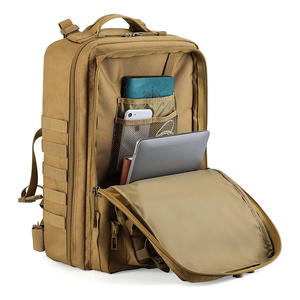 Sac à dos tactique kaki en tissu Oxford résistant aux déchirures, de haute qualité, vente chaude transfrontalière, grande capacité, pour l'alpinisme en plein air - Product Image 6