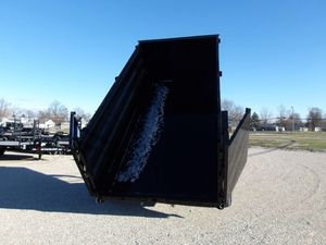 2026 High Standard Heavy Duty Gear Dump Farm <b>Trailer</b> Hydraulic Tilt 7x12 7x14 6x12 6x14 High Safety 3-Year Warranty - Product Image 3