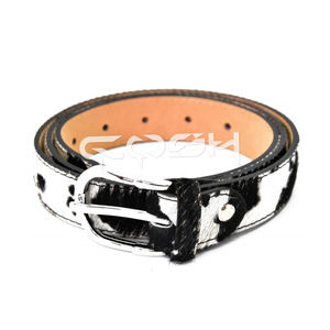 Cinturones con pelo de vaca vintage - Product Image 1