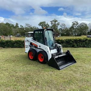 <b>Cheap</b> Mini Bobcatt Crawler Loader Yellow Diesel with <b>Bucket</b> for Construction and Farm Use - Product Image 1