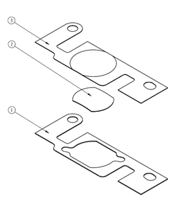 Tùy Chỉnh Thực hiện Cao Cấp Điện Màng Bàn Phím Hai Lớp Kim Loại Dome Mảng Bàn Phím Trực Tiếp Malaysia Cho Viễn Thông - Product Image 1