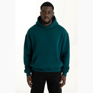 Pull-over unisexe en coton 100% de haute qualité, sweat-shirts et pulls à capuche pour hommes en grande taille, broderie en gros, sweat-shirt en polaire - Product Image 1