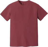 T-shirts Homme Haute Qualité 100% Coton Tricoté Couleur Unie Confort Personnalisé Coupe Ample Écologique Respirant 6 oz Blancs